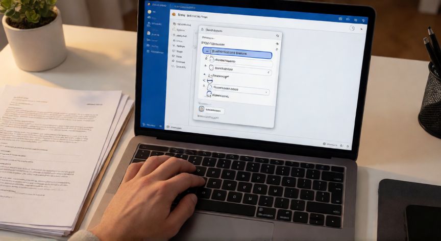 en word como reducir el espacio entre lineas, Persona ajustando la configuración de párrafo en Word desde el cuadro de diálogo