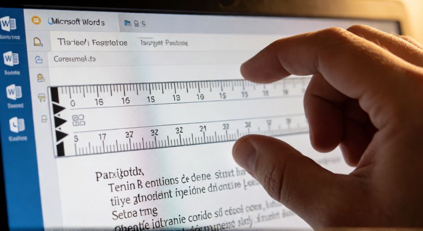 en word donde esta la regla, Ajuste de sangrías y tabulaciones desde la regla horizontal en Word