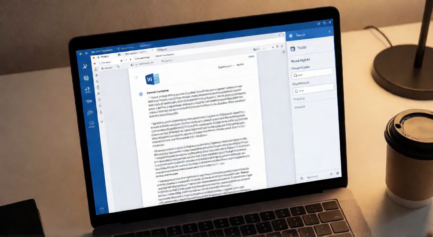 en word reemplazar, Panel lateral de Reemplazar en Word con campos de búsqueda y sustitución