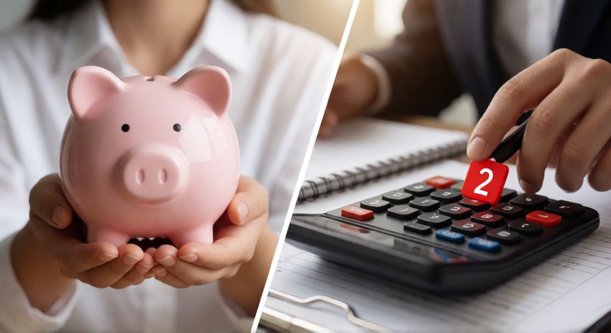 es mejor ahorrar o pagar deudas, Dilema entre ahorrar dinero y calcular pagos de deudas en un entorno financiero