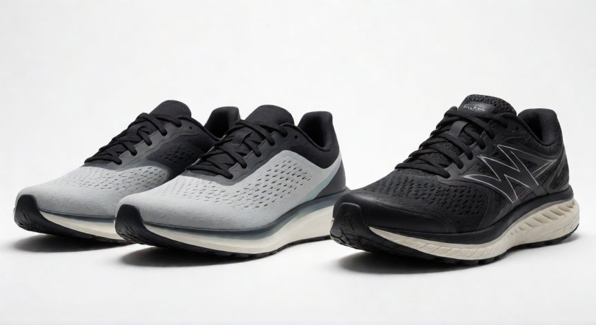 es mejor correr descalzo, Comparación entre zapatillas minimalistas y zapatillas con amortiguación tradicional