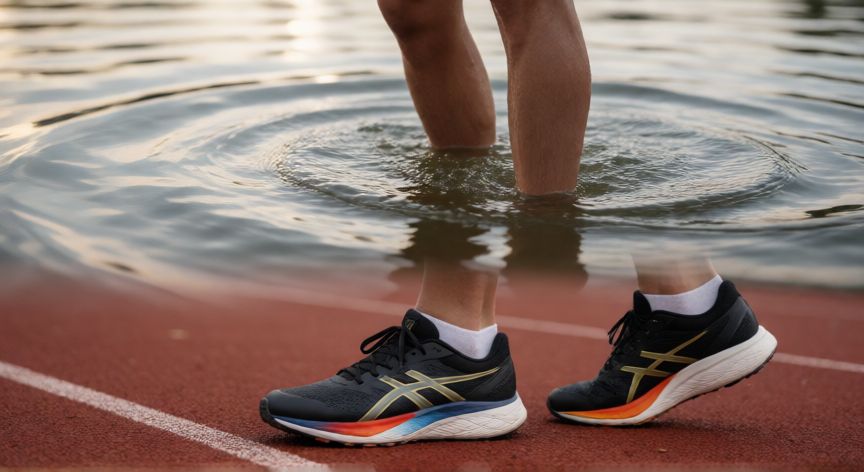 es mejor correr o nadar, Detalle del impacto articular al nadar y correr