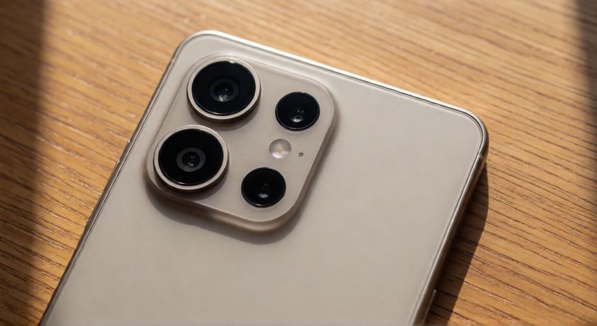es mejor iphone que xiaomi, Parte trasera de un Xiaomi con modulo de camara