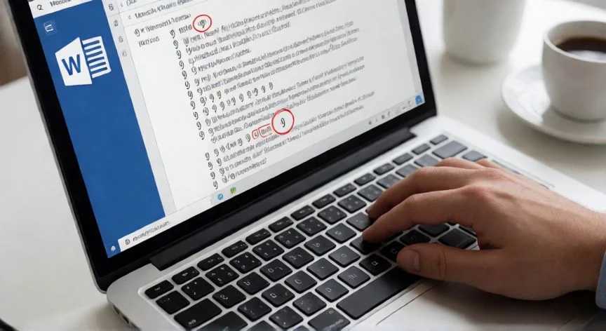 Word salta a otra línea al escribir: cómo solucionarlo