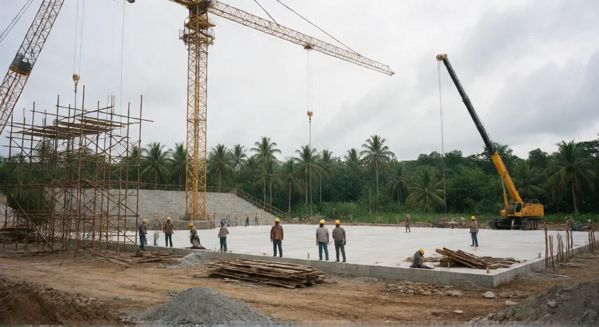 estadio que hicieron los chinos en costa rica, Obras de infraestructura deportiva en zona tropical de Centroamérica