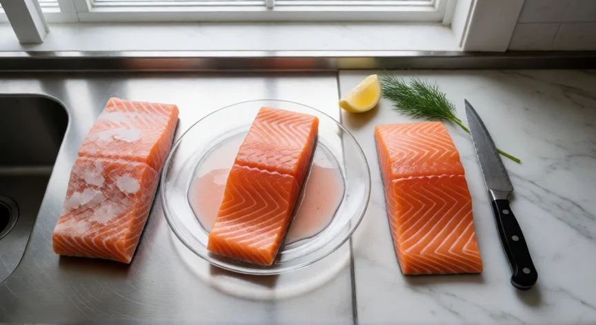 La mejor forma de descongelar pescado: métodos seguros y efectivos