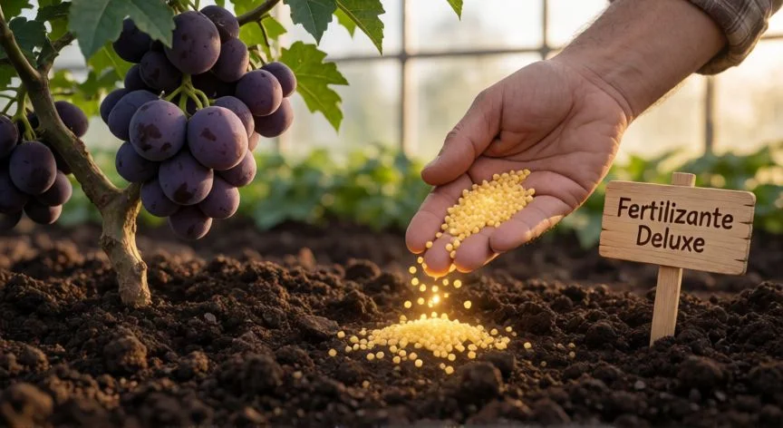 mejor forma de usar el invernadero stardew valley, Aplicando fertilizante de lujo a una parcela de Fruta Antigua en el invernadero