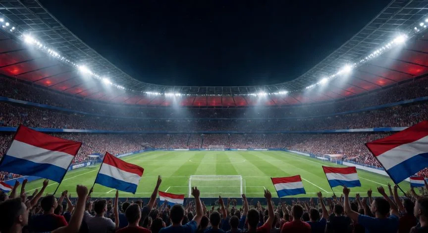 Estadio deportivo en Estados Unidos lleno de aficionados