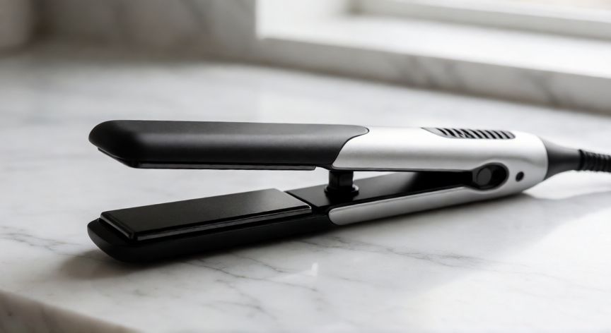 mejor producto para alisar el pelo en casa, Plancha de cerámica moderna para alisar el pelo