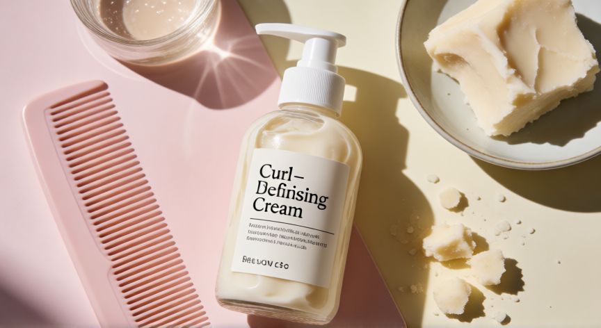 mejor producto para fijar rizos, Productos de cuidado capilar para rizos con ingredientes naturales como manteca de karité
