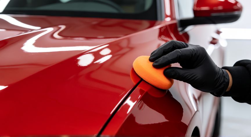 mejor producto para hacer kapping, Aplicación de recubrimiento cerámico en pintura de coche
