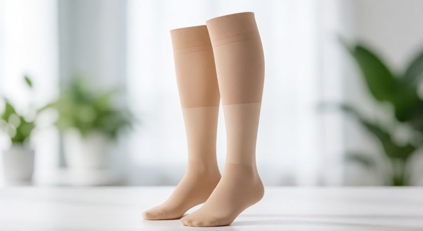 mejor producto para mejorar la circulación de las piernas, Medias compresivas de compresión gradual para piernas