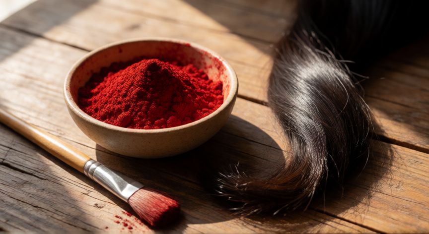 mejor producto para nacimiento de cabello, Polvo de henna natural para teñir el cabello