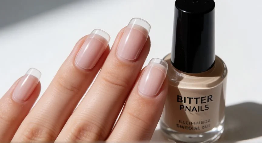 Esmalte amargo y protector de uñas para tratar la onicofagia