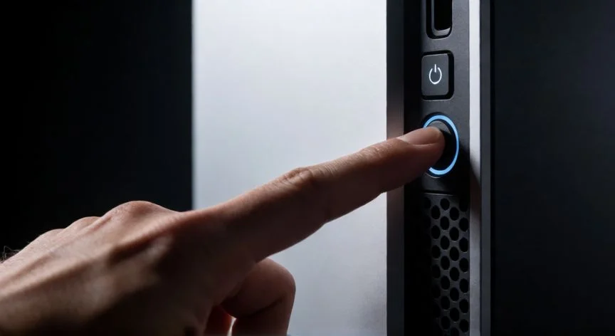 ordenador bloqueado que hacer, Persona presionando Ctrl+Alt+Supr en un teclado para desbloquear un PC congelado en su escritorio