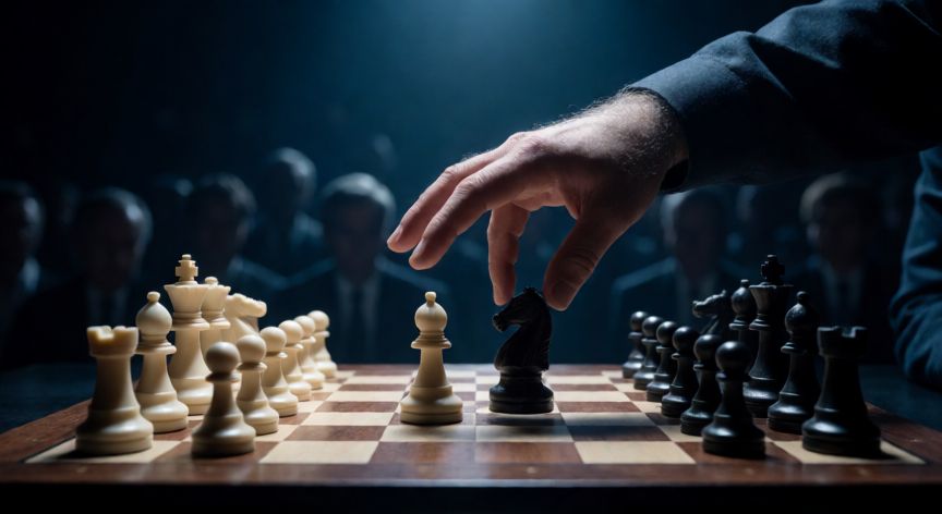 Partida de ajedrez entre Kasparov y Deep Blue en 1997