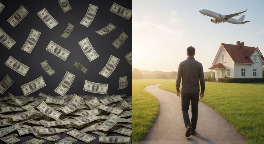 para que ahorrar, Comparación entre estrés financiero y libertad económica por ahorrar