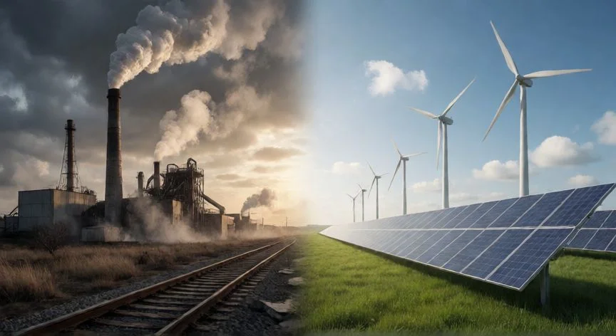para que ahorrar energia electrica, Comparativa del impacto ambiental de la energía fósil frente a las renovables