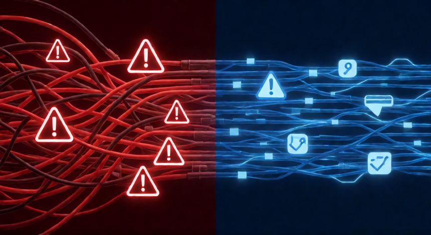 por qué mi ordenador va tan lento, Concepto visual de limpieza de software y optimización de datos en el sistema operativo