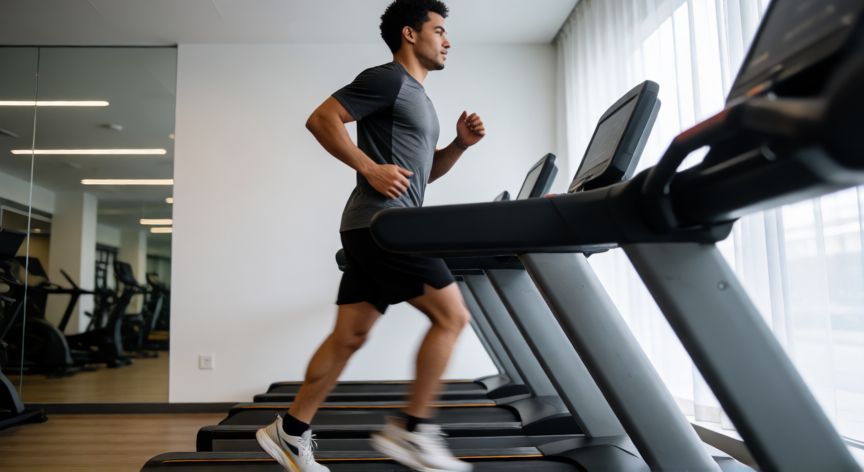 porque es mejor correr al final de la rutina, Corriendo en cinta al final de la sesión de entrenamiento