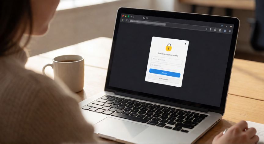 porque google chrome me pide contraseña, Usuario frente a Chrome viendo la ventana de solicitud de contraseña