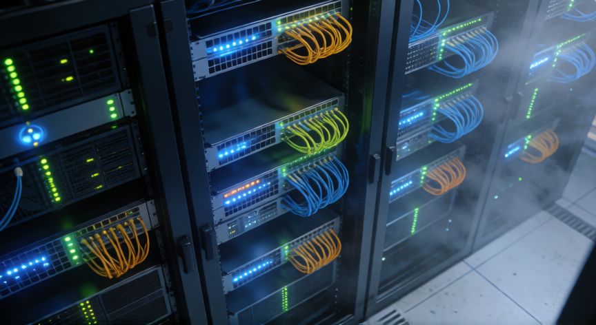 porque google go no funciona, Sala de servidores y red que conecta servicios de Google