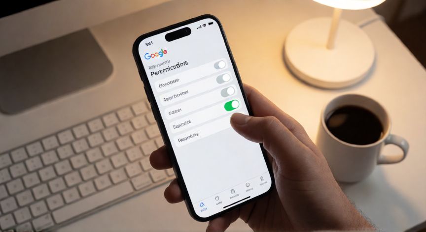 porque google no me responde con voz, Pantalla de permisos de la app Google con el micrófono activado