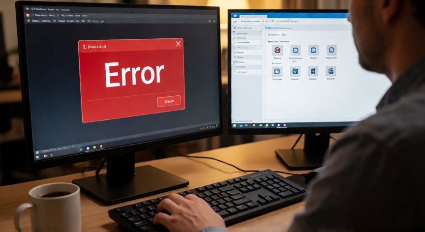 porque google play juegos no funciona en pc, Persona diagnosticando errores de Google Play Games en el administrador de dispositivos de Windows