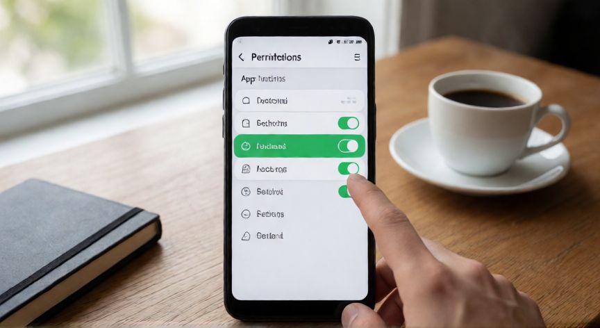 porque google rewards no me manda encuestas, Configuración de permisos de ubicación en el teléfono para Google Opinion Rewards