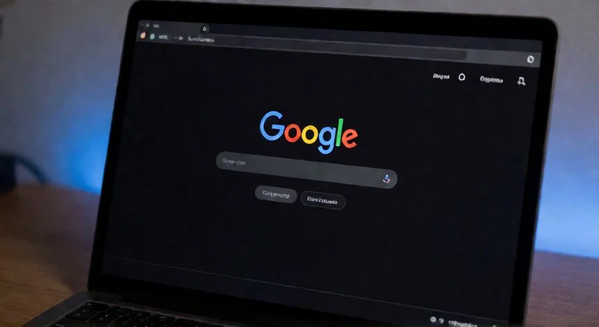 Por qué Google tiene fondo negro: el modo oscuro explicado