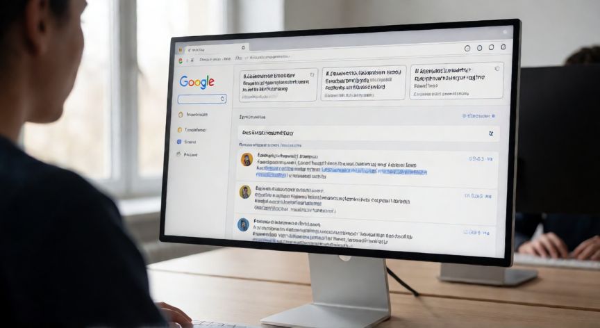 porque google ya no tiene modo ia, Pantalla de búsqueda de Google con IA integrada de forma nativa sin botón de modo separado