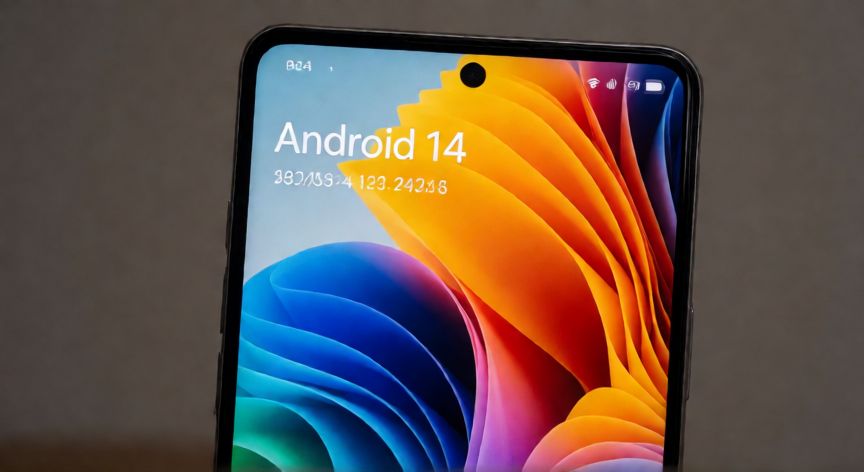 que android es el redmi note 14, Pantalla del móvil mostrando el sistema operativo Android