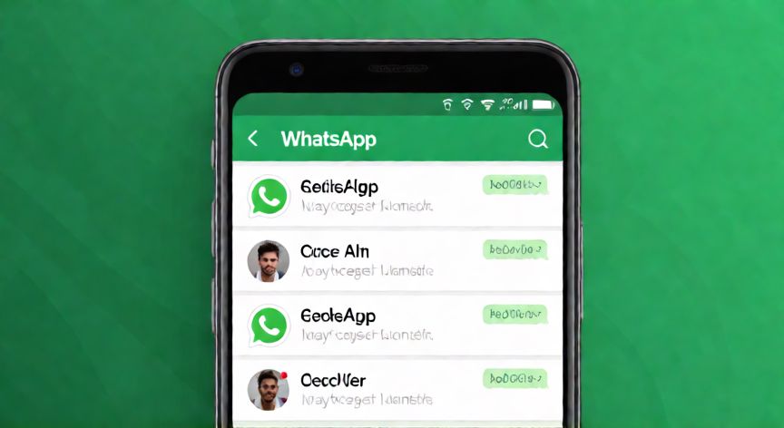 que android necesito para whatsapp, Pantalla de un teléfono Android mostrando la aplicación WhatsApp