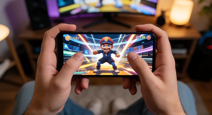 que android pide pokemon champions, Jugador usando un teléfono Android para jugar Pokémon Champions
