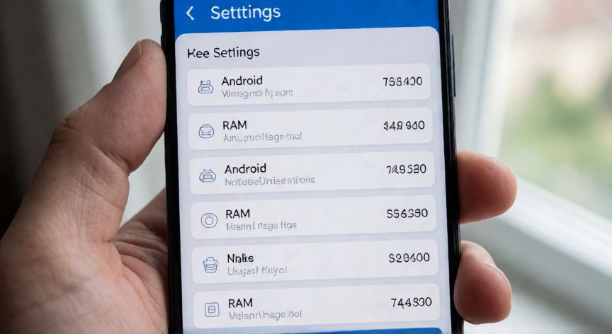 que android se necesita para jugar fortnite, Pantalla de especificaciones técnicas de un móvil Android