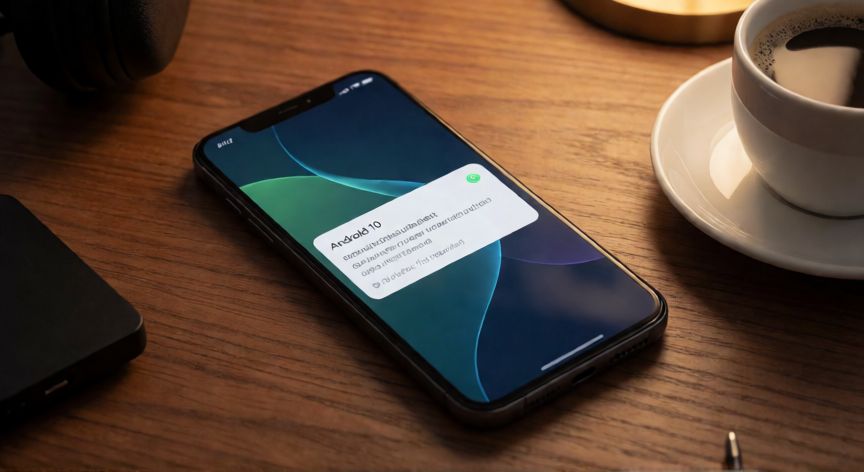 que android tiene el huawei p30 pro, Notificación de actualización a Android 10 en un Huawei P30 Pro