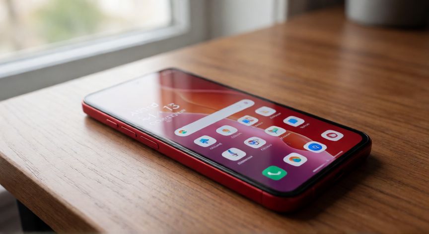 que android tiene el redmi note 13, Pantalla del Redmi Note 13 mostrando Android 13