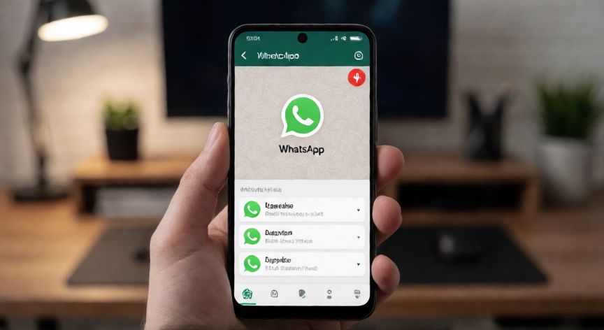 que android ya no funciona whatsapp, Teléfono Android mostrando un error en la aplicación de WhatsApp