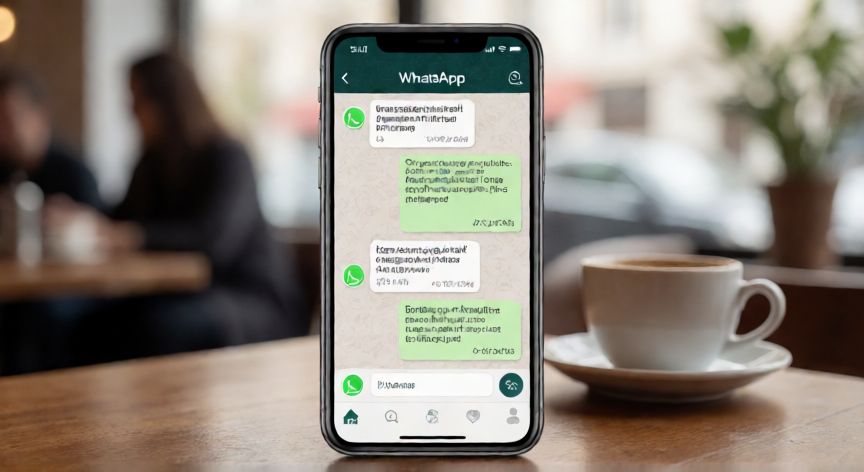 que android ya no tendrán whatsapp, Pantalla de móvil Android mostrando la aplicación de mensajería WhatsApp