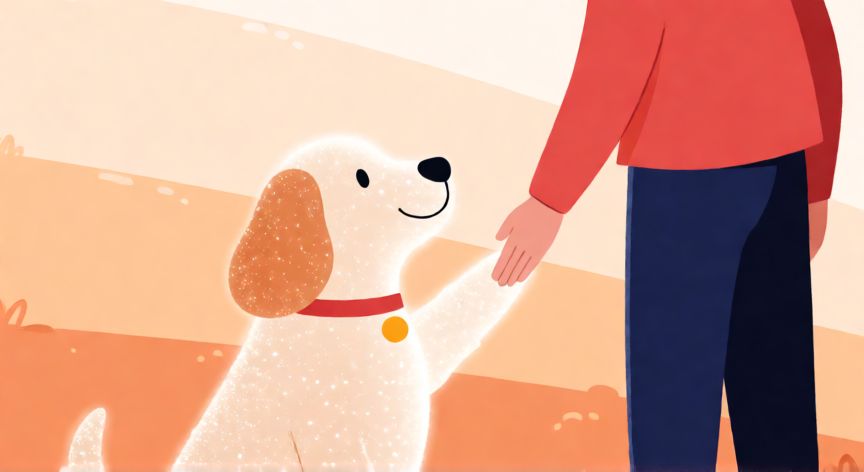 que animal eres, Perro digital de rescate formado por datos que ayuda a orientar