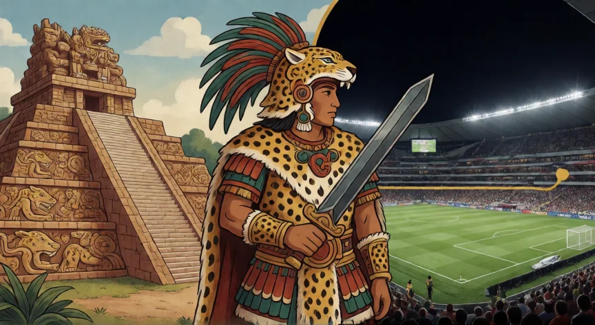 que animal es sayu, Herencia del jaguar en Mesoamérica: templo maya, guerrero azteca y estadio moderno conectados