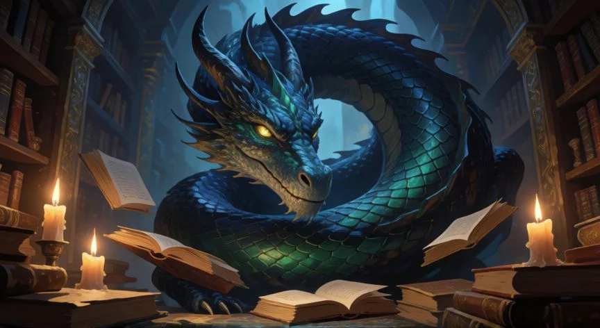 que animal fantastico eres, Bestiario medieval abierto con ilustraciones de criaturas mitológicas