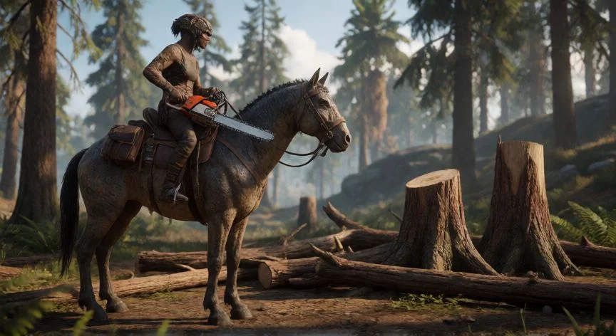 Qué animal farmea madera en ARK