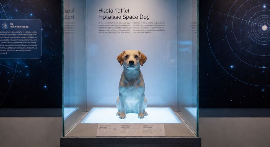 que animal fue primero al espacio, Reconmemoración histórica de Laika como primer animal en alcanzar el espacio orbital