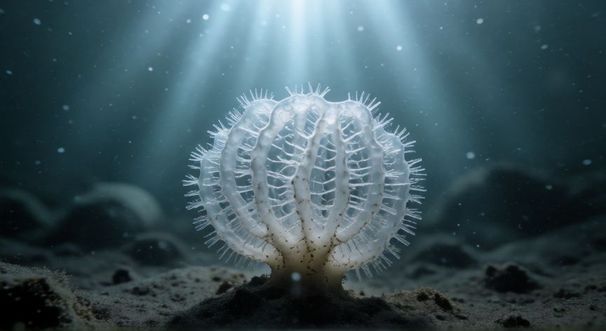 que animal puede vivir mas tiempo, Esponja de cristal en el fondo del océano, el animal que vive más tiempo del planeta