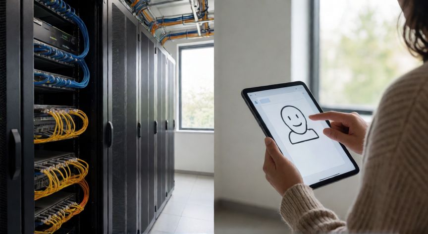 que entiendes x tecnología, Infraestructura tecnológica invisible y experiencia digital visible en la vida diaria