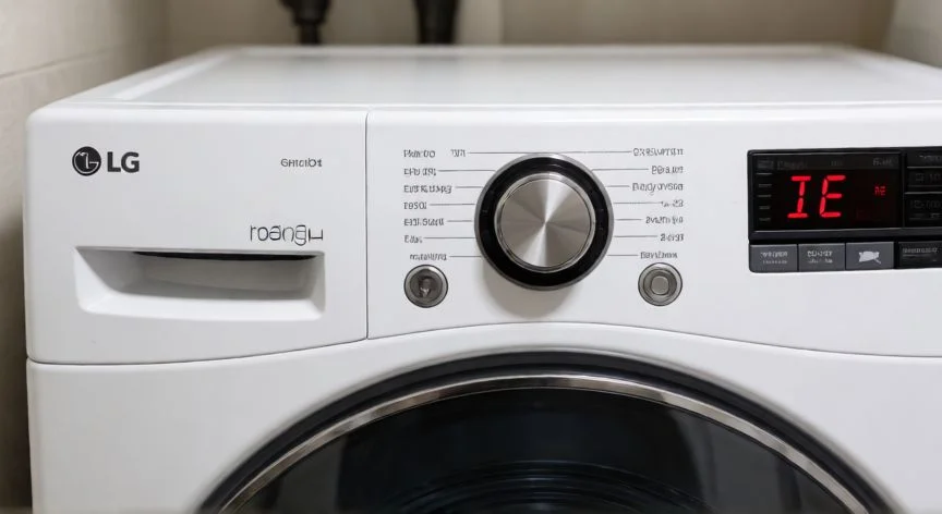 Qué es el error IE en una lavadora LG y cómo solucionarlo