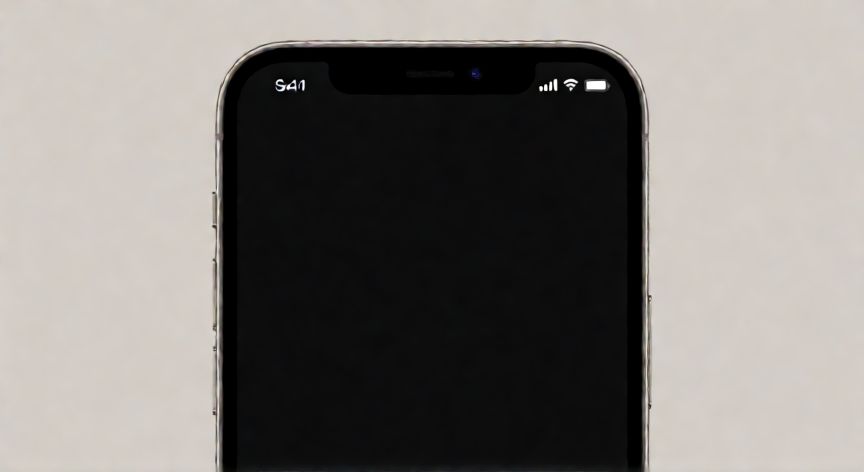 que es android open source project, Teléfono inteligente mostrando la interfaz base de AOSP sin aplicaciones de Google