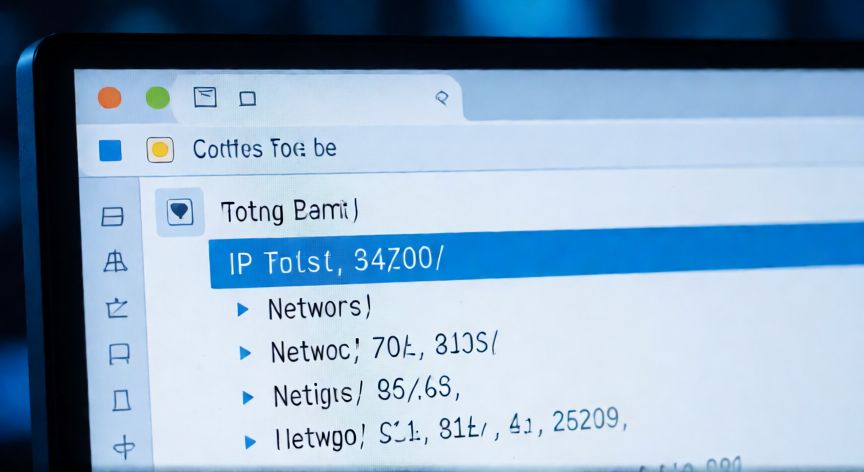 que es ip ordenador, Pantalla de ordenador mostrando la configuración de red y la dirección IP