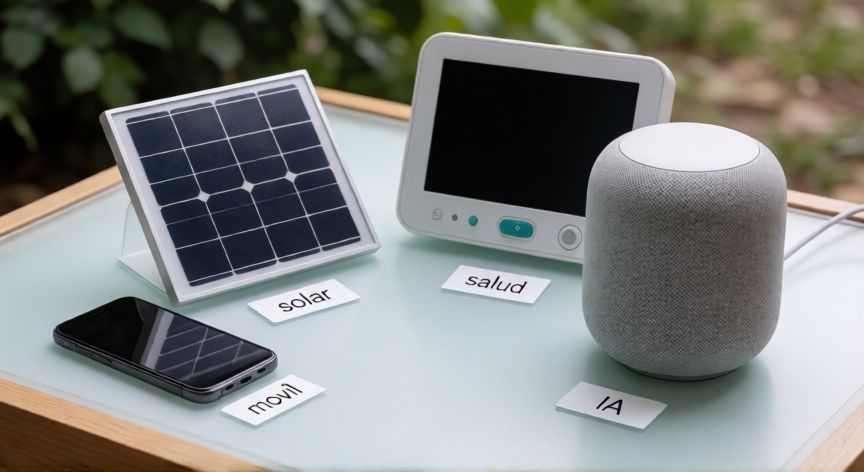 que es la tecnología 4 ejemplos, Cuatro ejemplos de tecnología: móvil, energía solar, telemedicina e inteligencia artificial